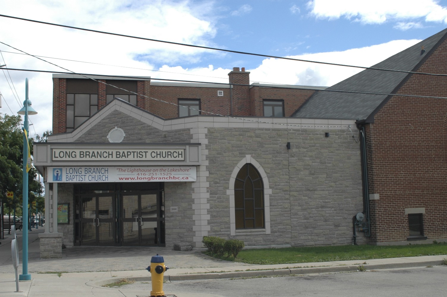 Photo of Long Branch Baptist Church on Lake Shore Blvd.